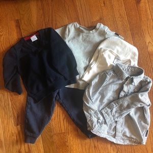 Lot of baby boy basics!